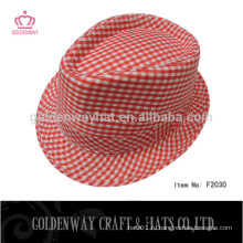 Красные хлопчатобумажные хлопчатобумажные шляпы стандартного размера для взрослых